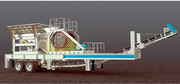 YG938E69 type mobile crusher/portable rock crusher